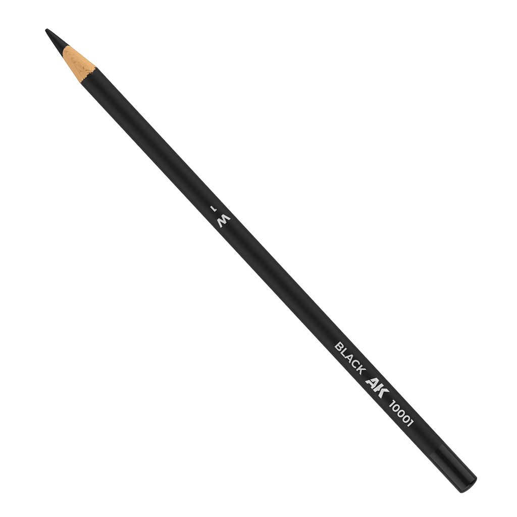 AK Interactive AK10001 Watercolor Pencil Black