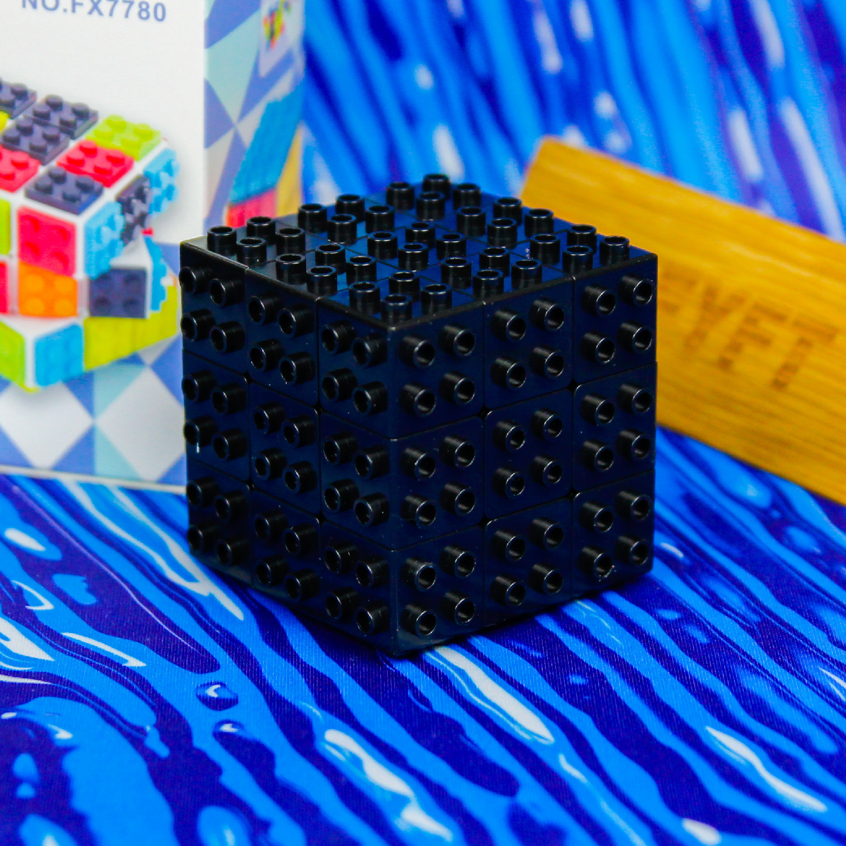 FanXin DIY BUILDING BLOCK CUBE (FanXin) Barva: Černá