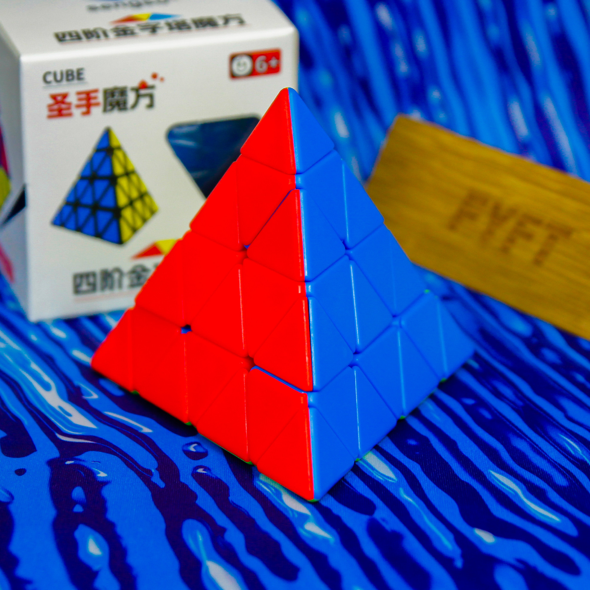 ShengShou Master Pyraminx 4x4 (ShengShou) Barva: Stickerless