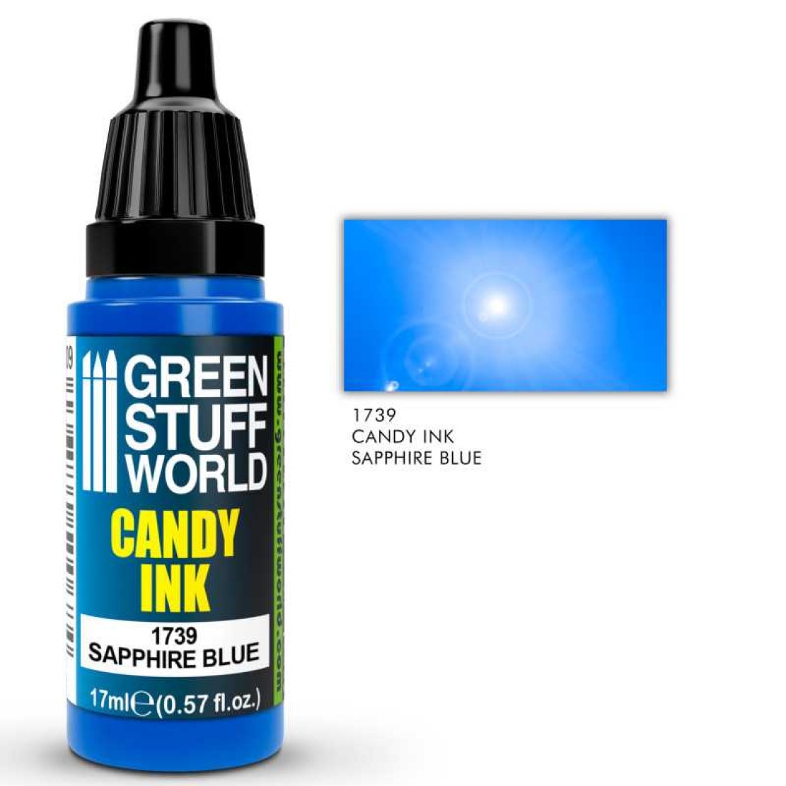 Green Stuff World Candy Ink SAPPHIRE BLUE 17ml (Green Stuff World)