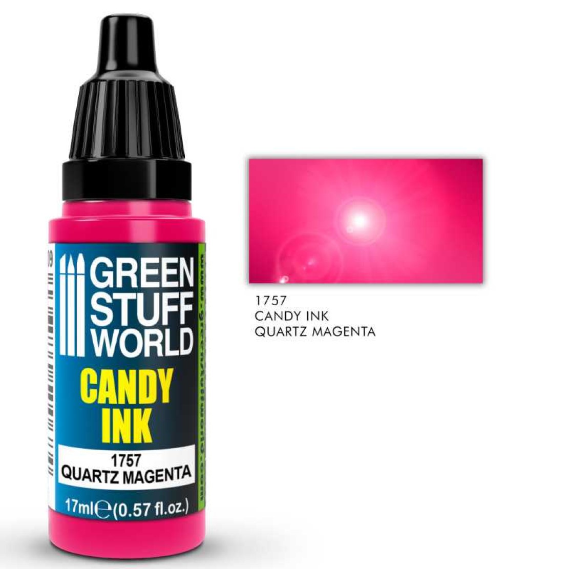 Green Stuff World Candy Ink QUARTZ MAGENTA 17ml (Green Stuff World)