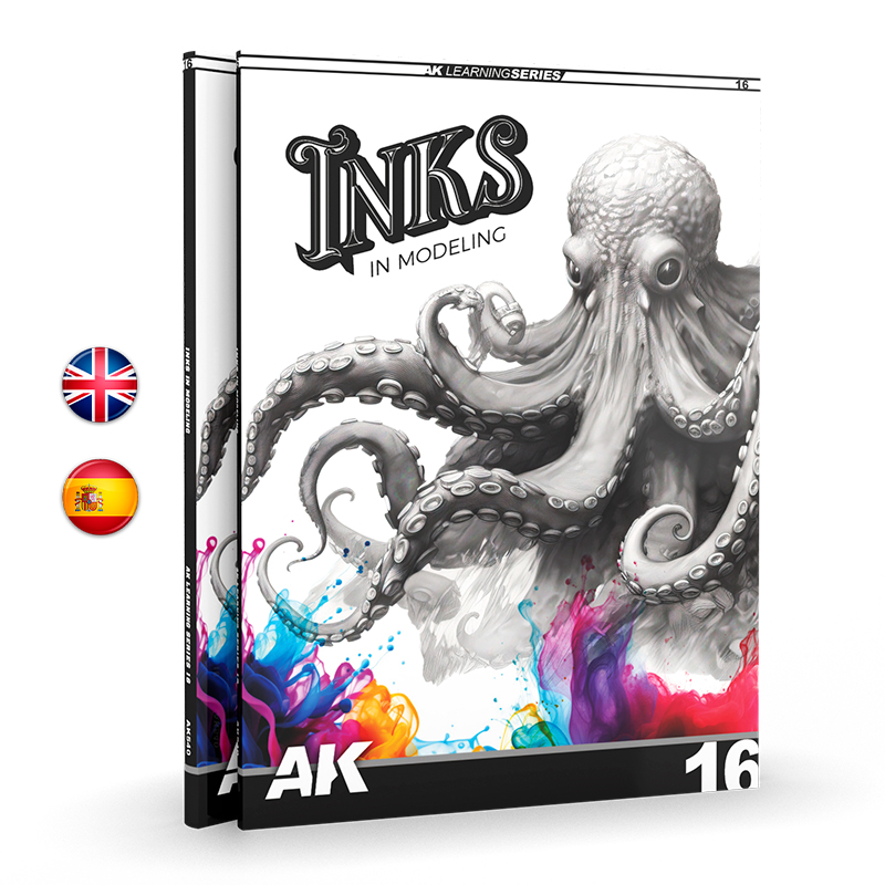 AK Interactive AK LEARNING 16: INKS IN MODELING - EN (AK Interactive)