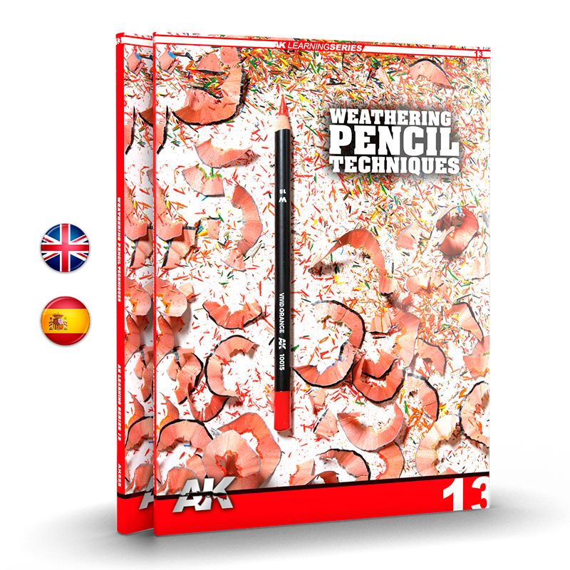 AK Interactive AK LEARNING 13: WEATHERING PENCIL TECHNIQUES - EN (AK Interactive)