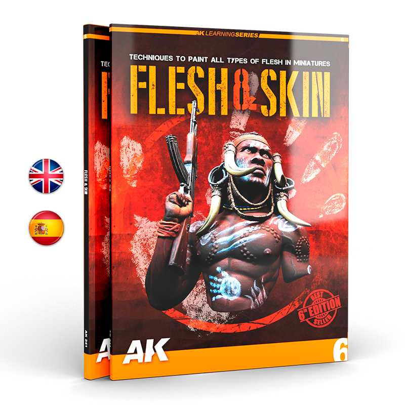 AK Interactive AK LEARNING 06: FLESH & SKIN - EN (AK Interactive)