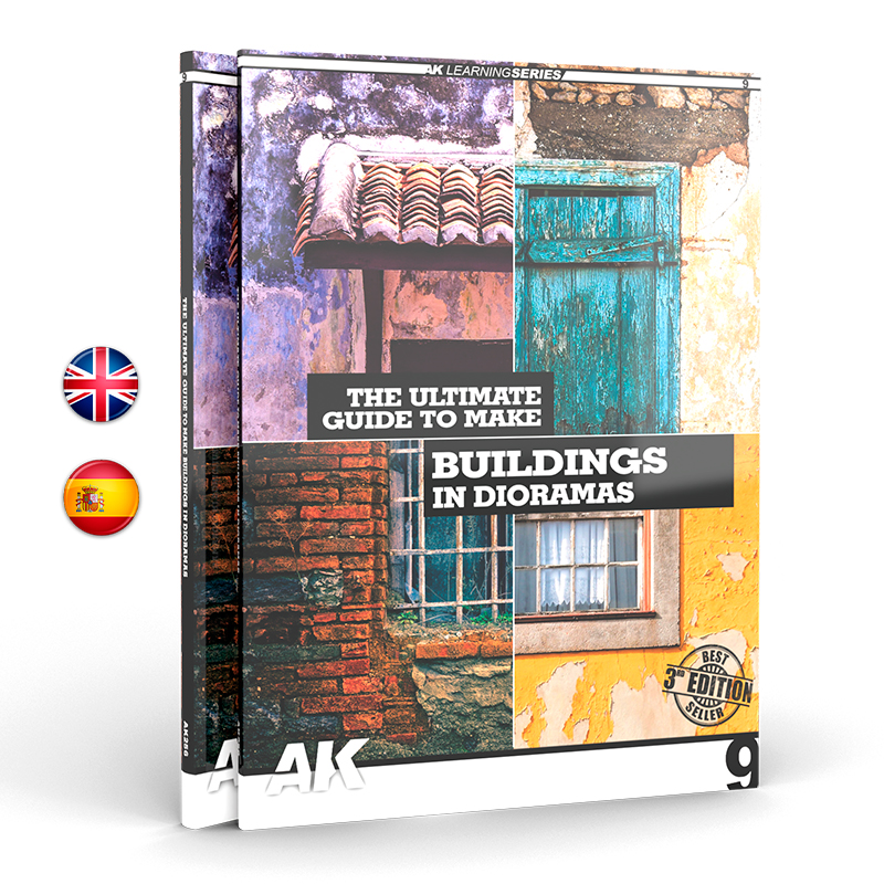 AK Interactive AK LEARNING 09: THE ULTIMATE GUIDE TO MAKE BUILDINGS IN DIORAMAS - EN (AK Interactive)