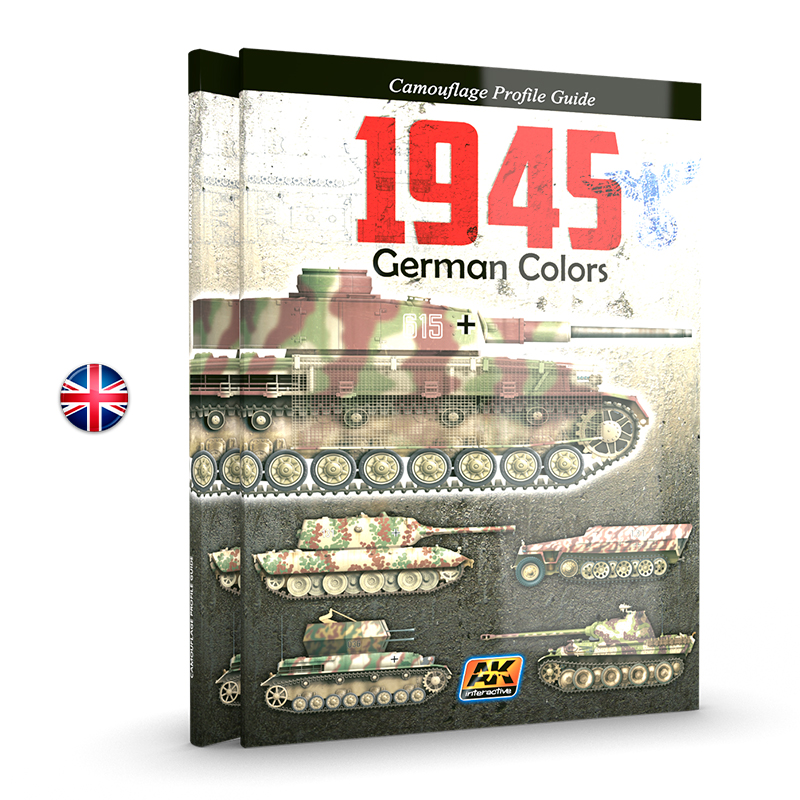 AK Interactive 1945 German Colors - Camouflage Profile Guide - EN (AK Interactive)
