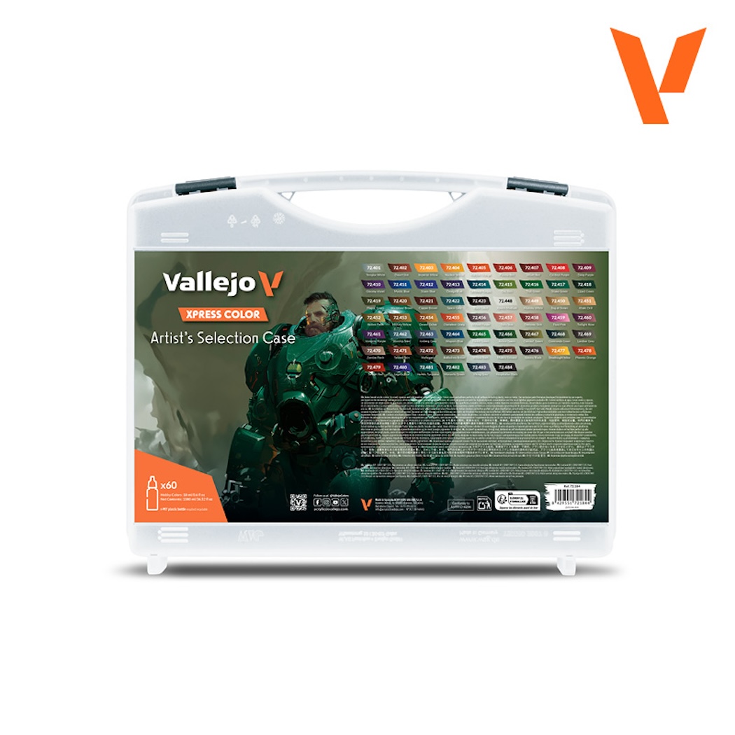Vallejo Set 60 barev - Xpress Color Artist’s Selection Case 72184 (Vallejo)