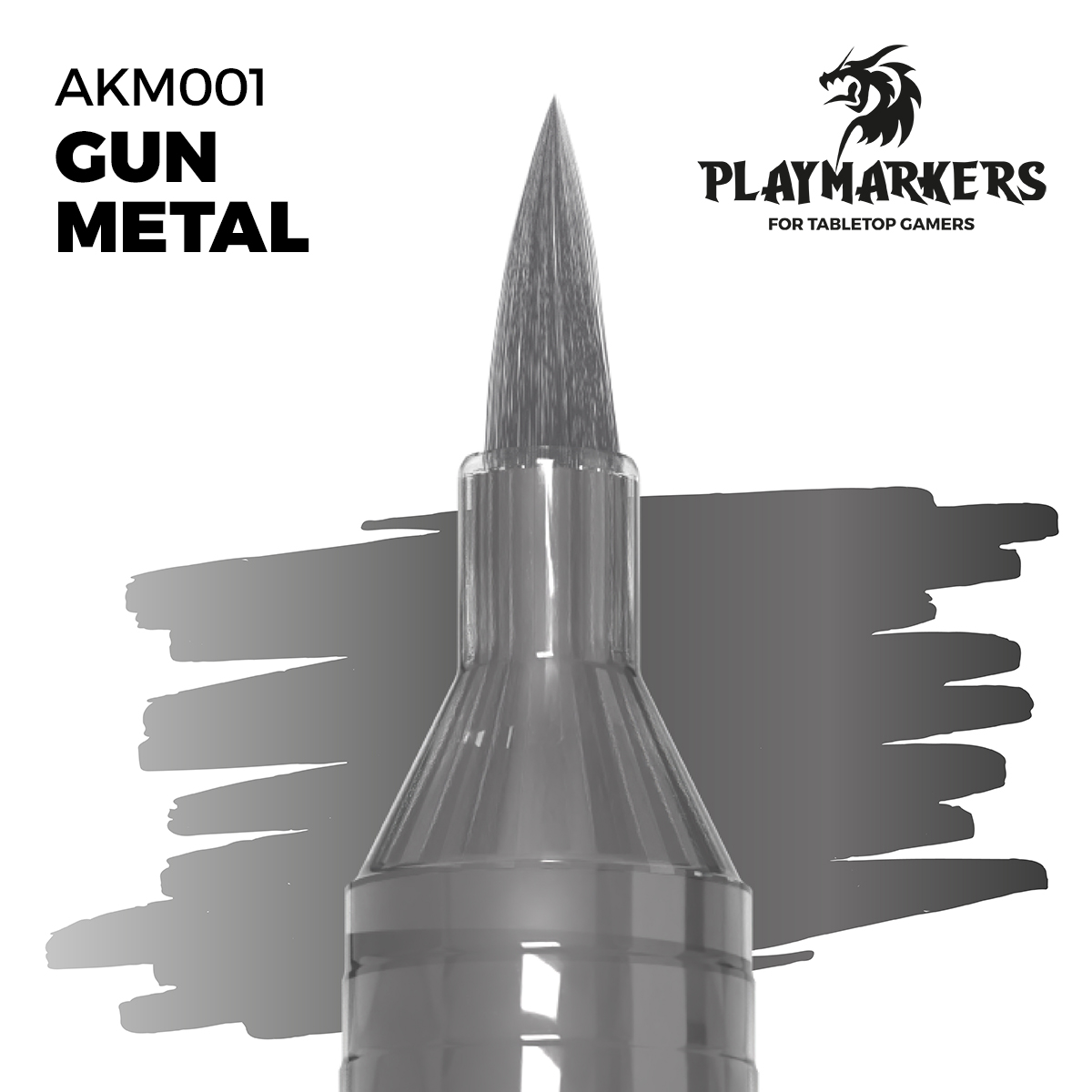AK Interactive AKM001 Playmarker Gun Metal - modelářský fix (AK Interactive)