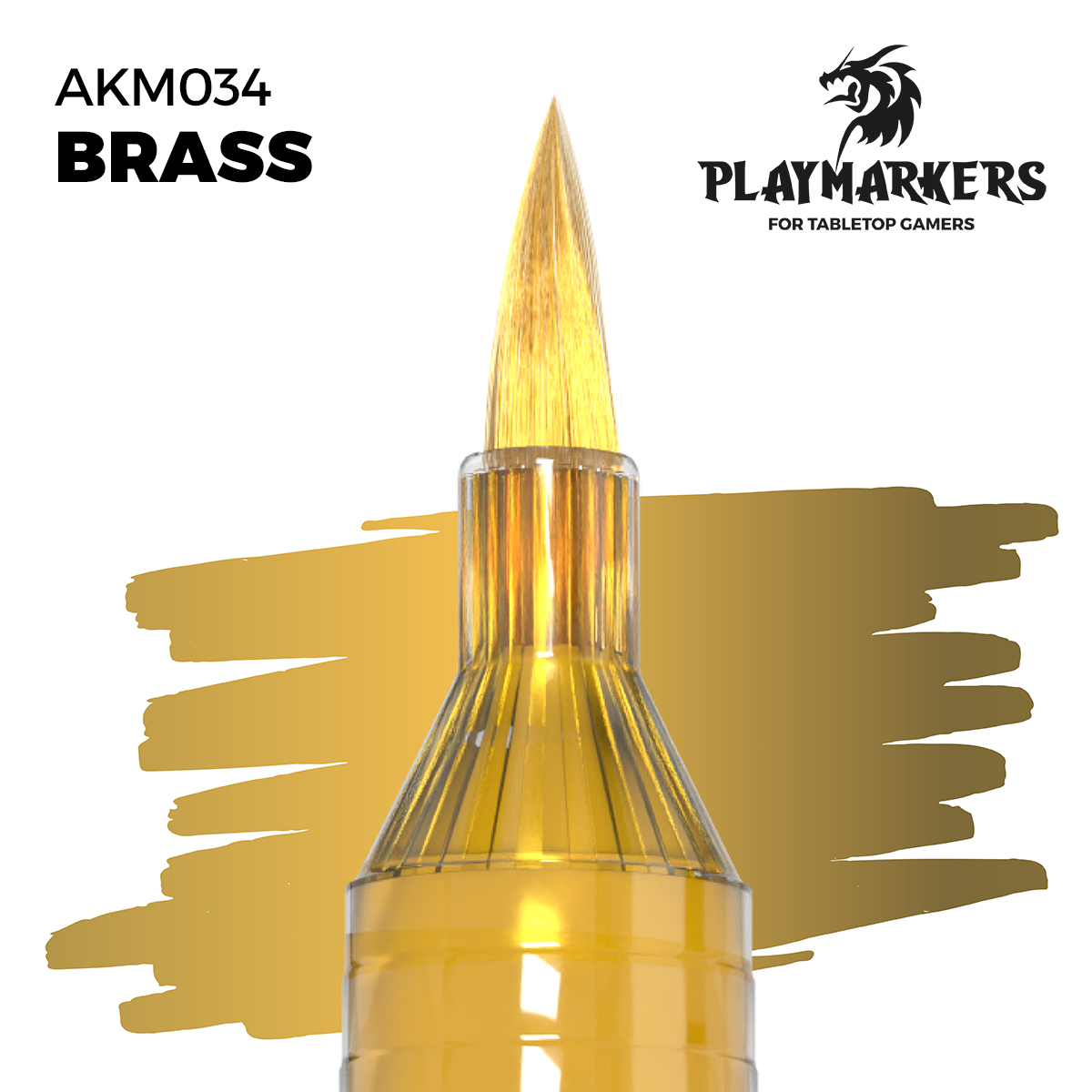 AK Interactive AKM034 Playmarker Brass - modelářský fix (AK Interactive)