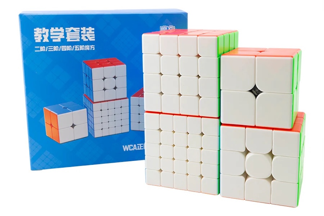 WCA Competition Cubes 2-5 dárkový set (MFJS)