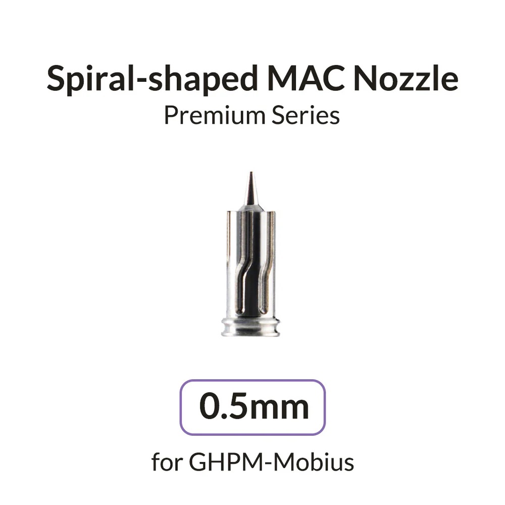 Gaahleri Spiral Shaped - Premium Mobius Series 0.5mm Nozzle (Gaahleri)