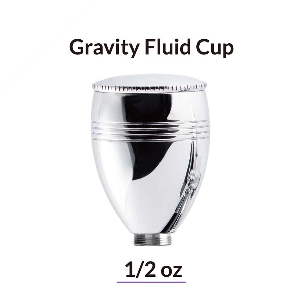 Gaahleri Airbrush Smooth Level Gravity Fluid Cup 1/2 OZ (Gaahleri)