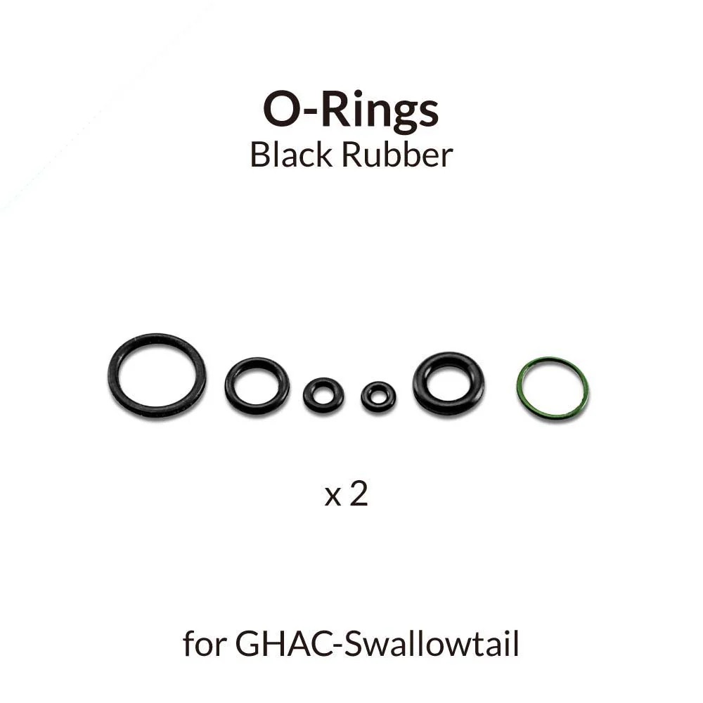 Gaahleri Těsnící kroužek Black O-Ring GHAC-Swallowtail (Gaahleri)