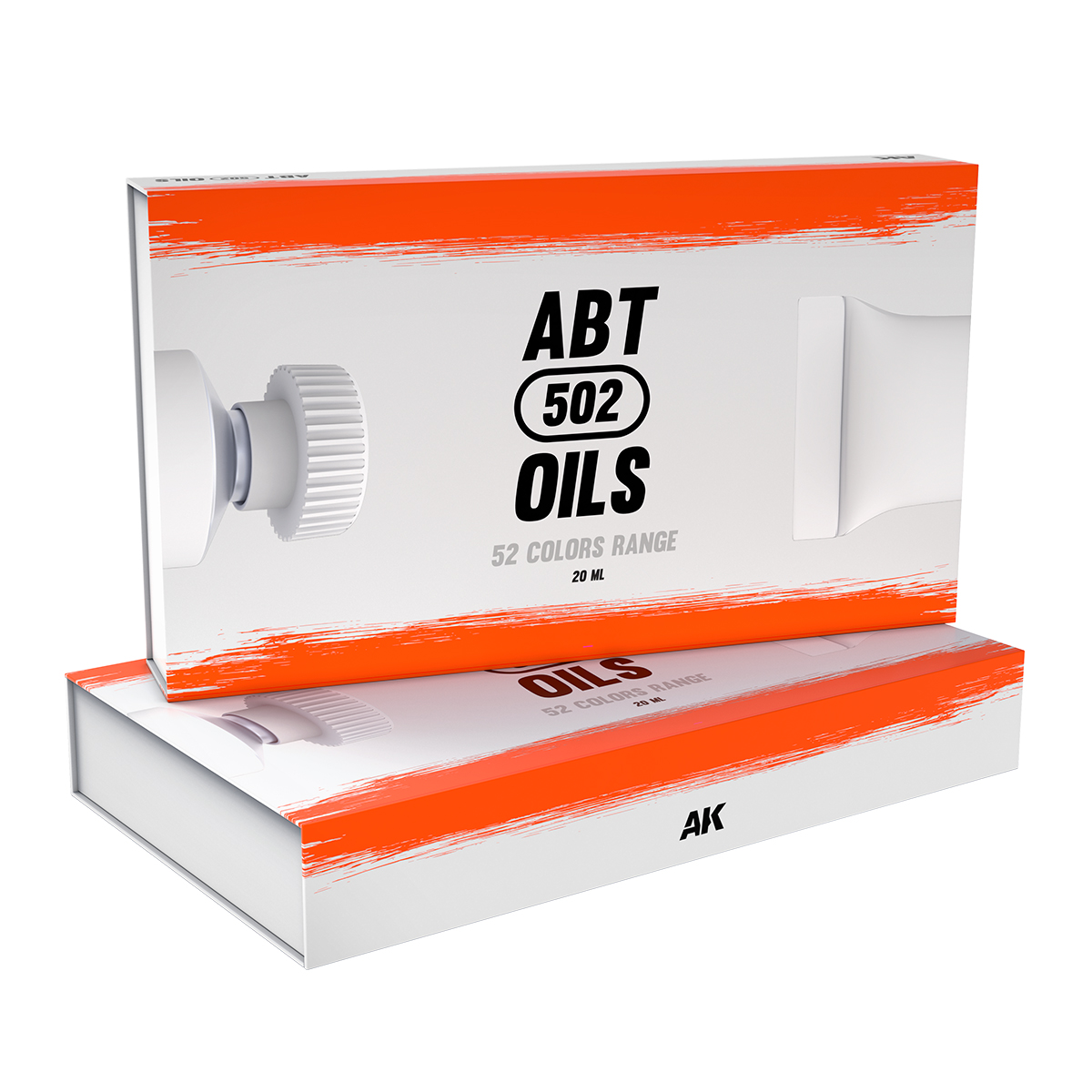 AK Interactive SPECIAL BOX FULL RANGE ABT 502 OILS (AK)