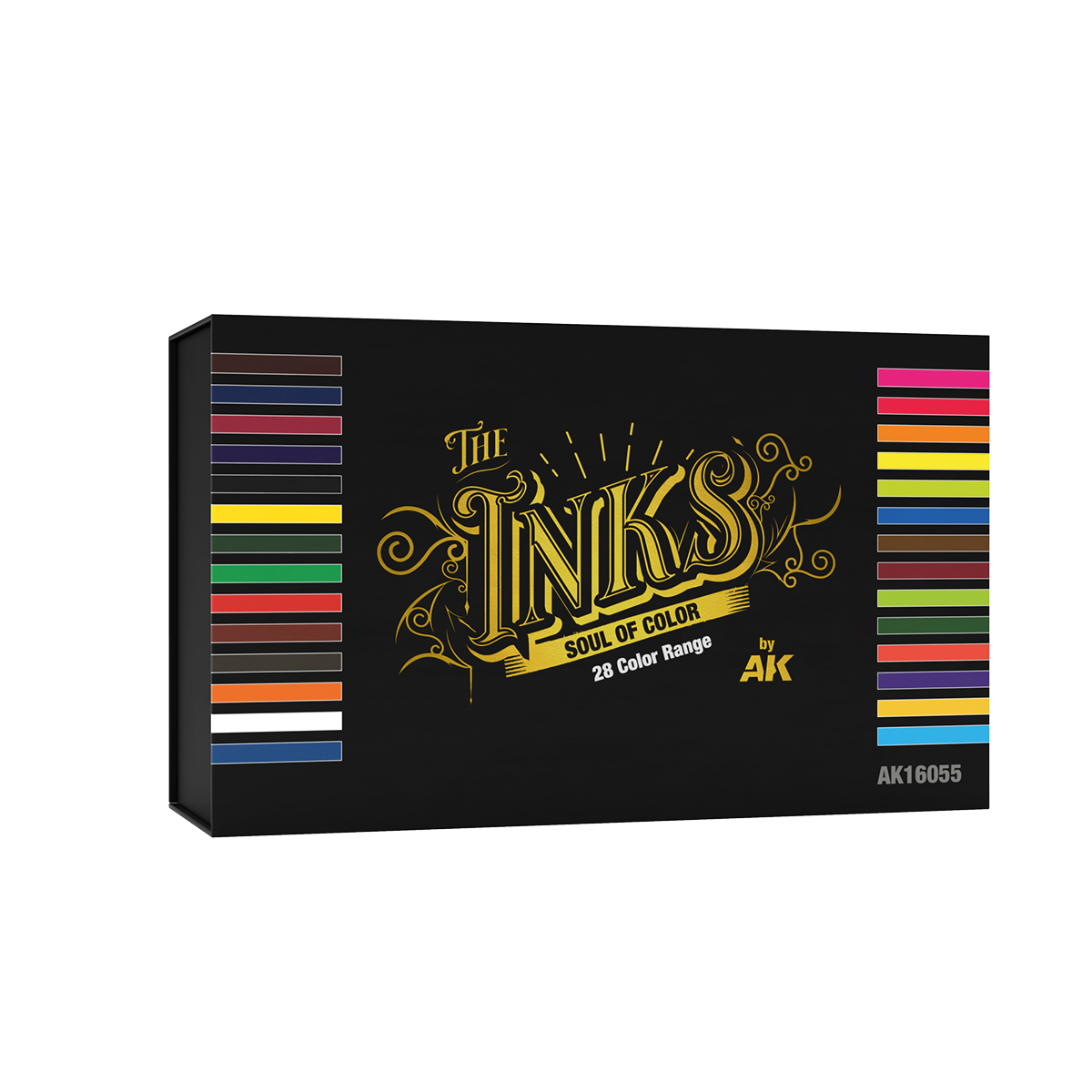 AK Interactive SPECIAL BOX FULL RANGE THE INKS (AK)
