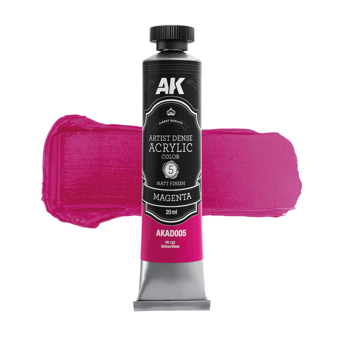 AK Interactive AKAD005 MAGENTA – ARTISTIC DENSE ACRYLIC COLOR (AK)
