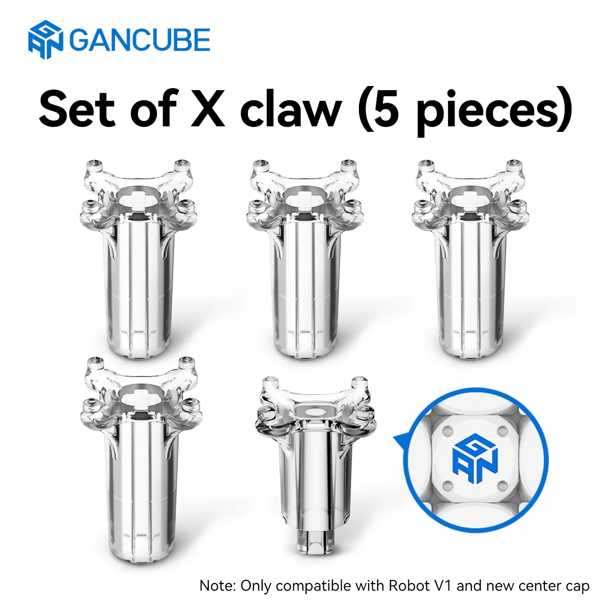 Gans puzzle GAN Robot - Set of X Claw (5ks)