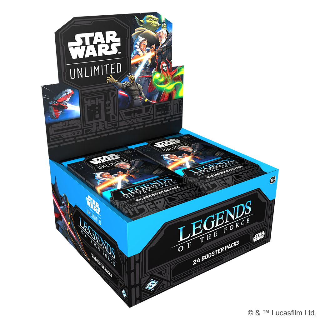 FFG (Fantasy Flight Games) Star Wars: Unlimited - Legends of the Force Booster Box (FFG)
