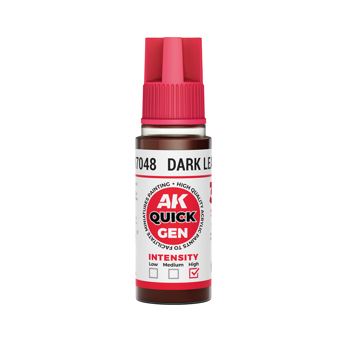 AK Interactive AK AK17048 DARK LEATHER 18 ml - QUICK GEN