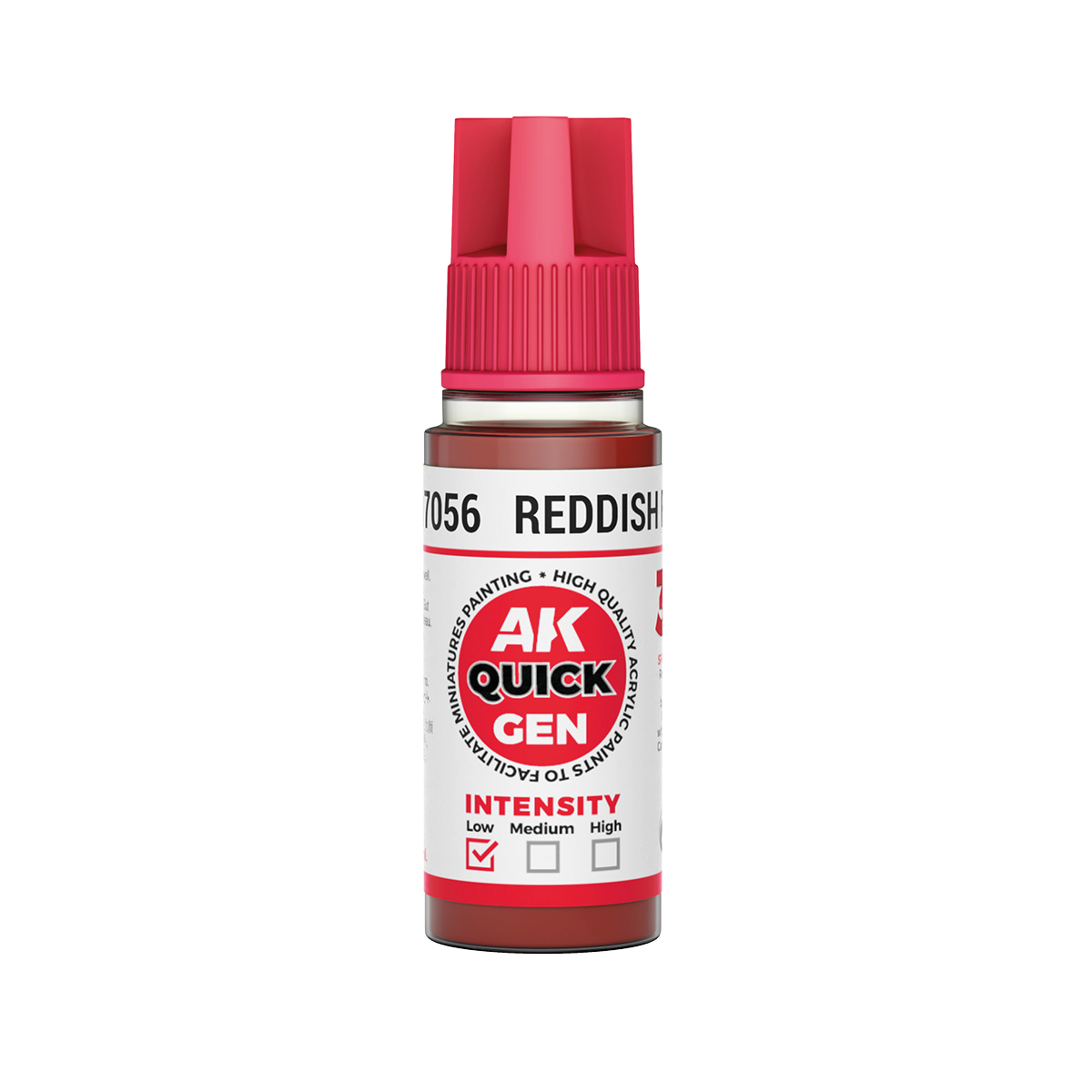 AK Interactive AK AK17056 REDDISH FLESH 18 ml - QUICK GEN