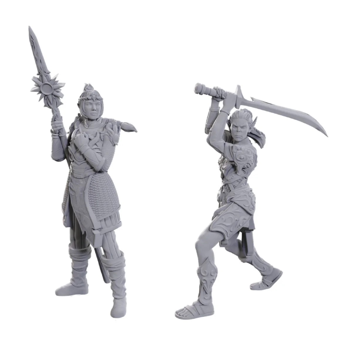 D&D Nolzur's Marvelous Miniatures Baldur's Gate 3 - Lae'zel & Shadowheart