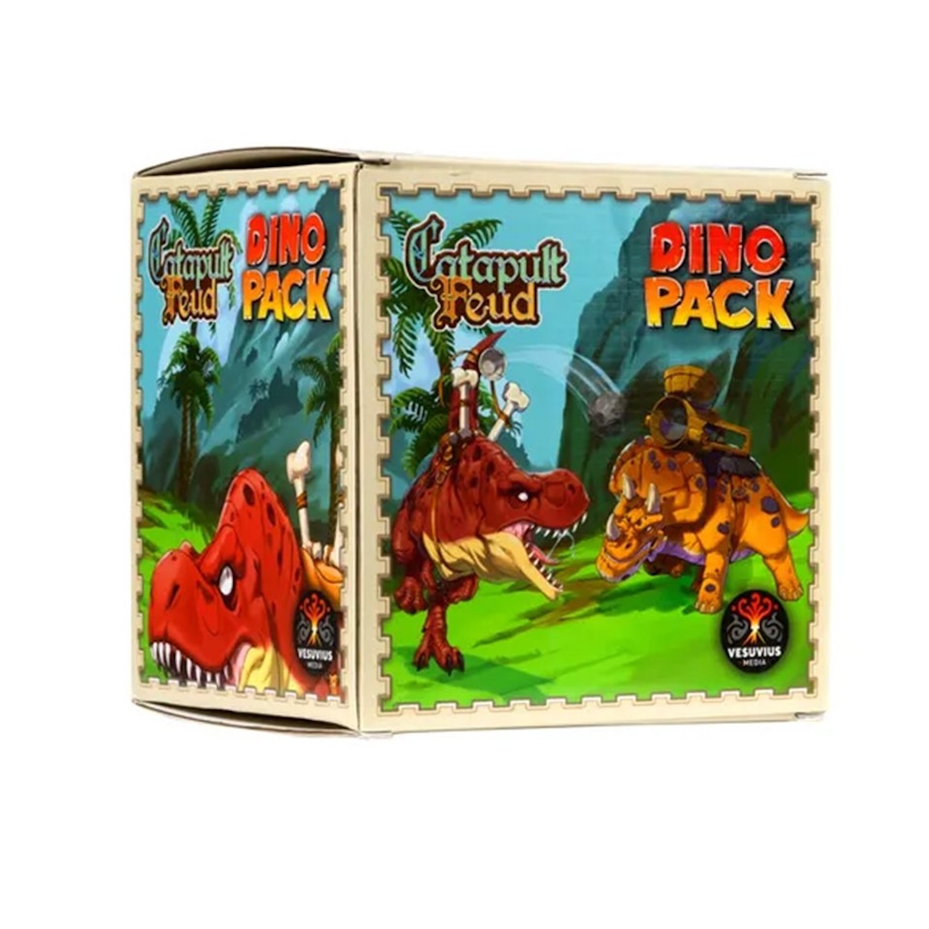 Catapult Feud: Dino Pack Expansion - EN (Vesuvius Media)