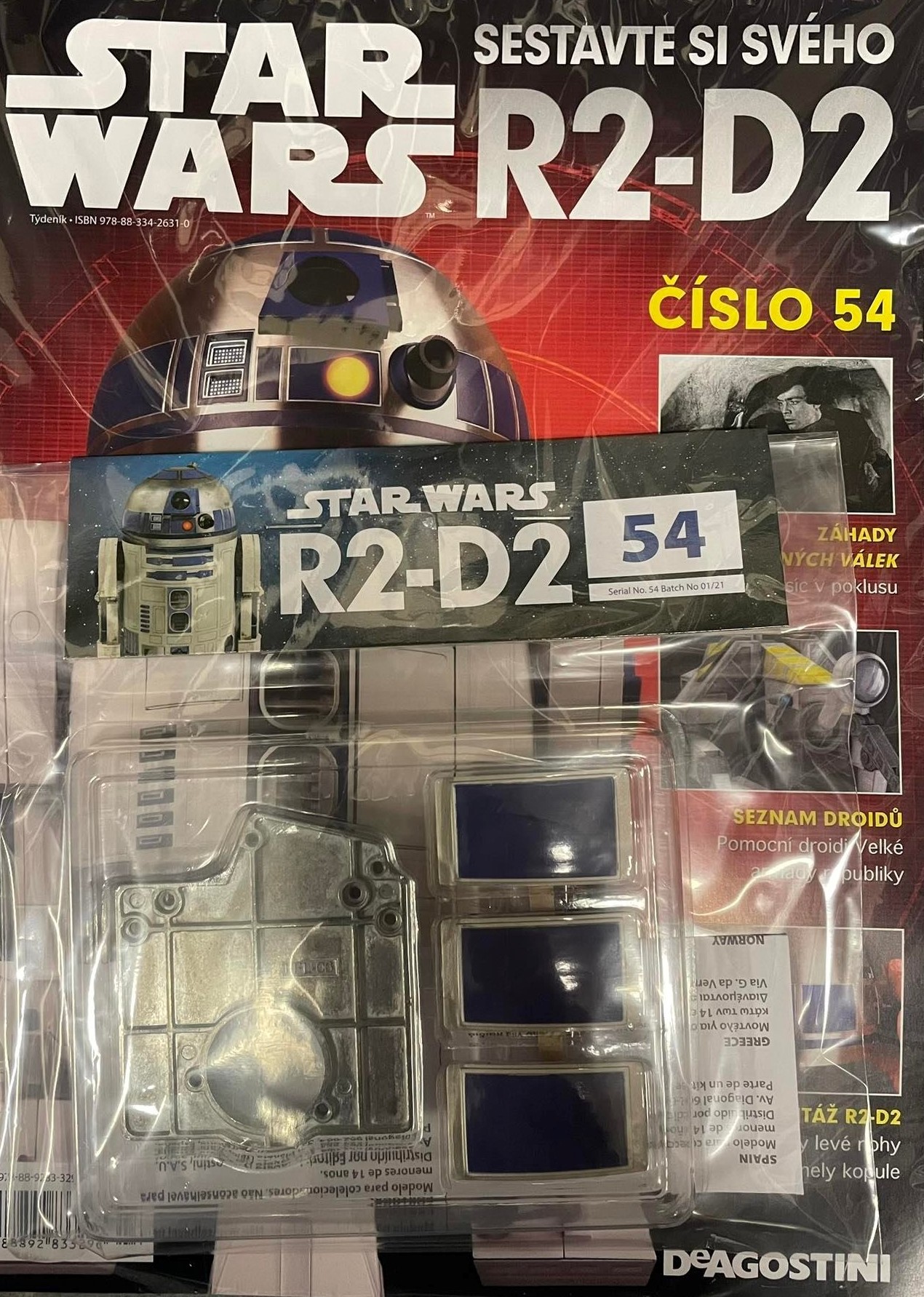 Figurka R2-D2 De Agostini 54