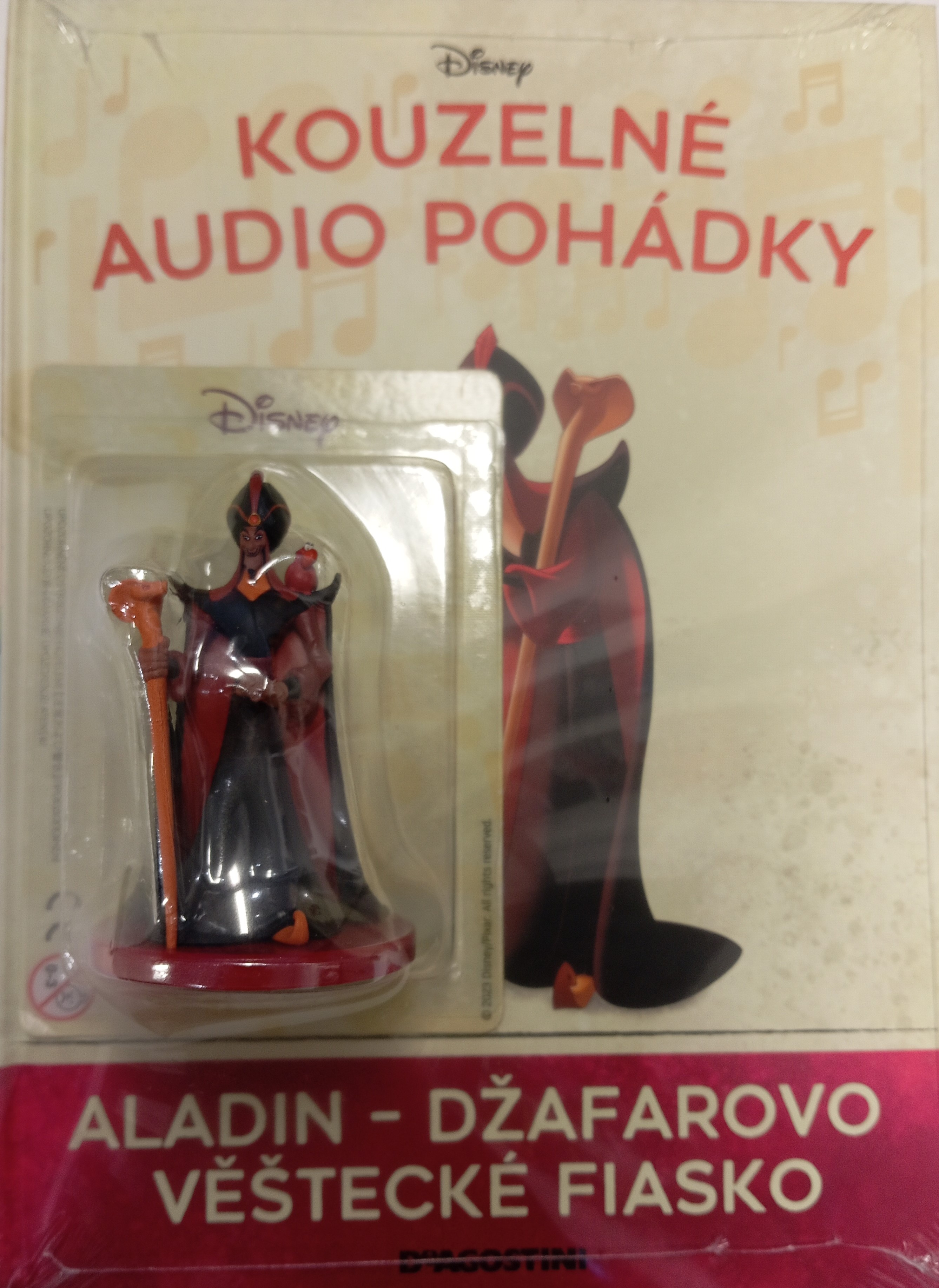 De Agostini Disney kouzelné audio pohádky 135: Aladin - Džafarovo věštecké fiasko