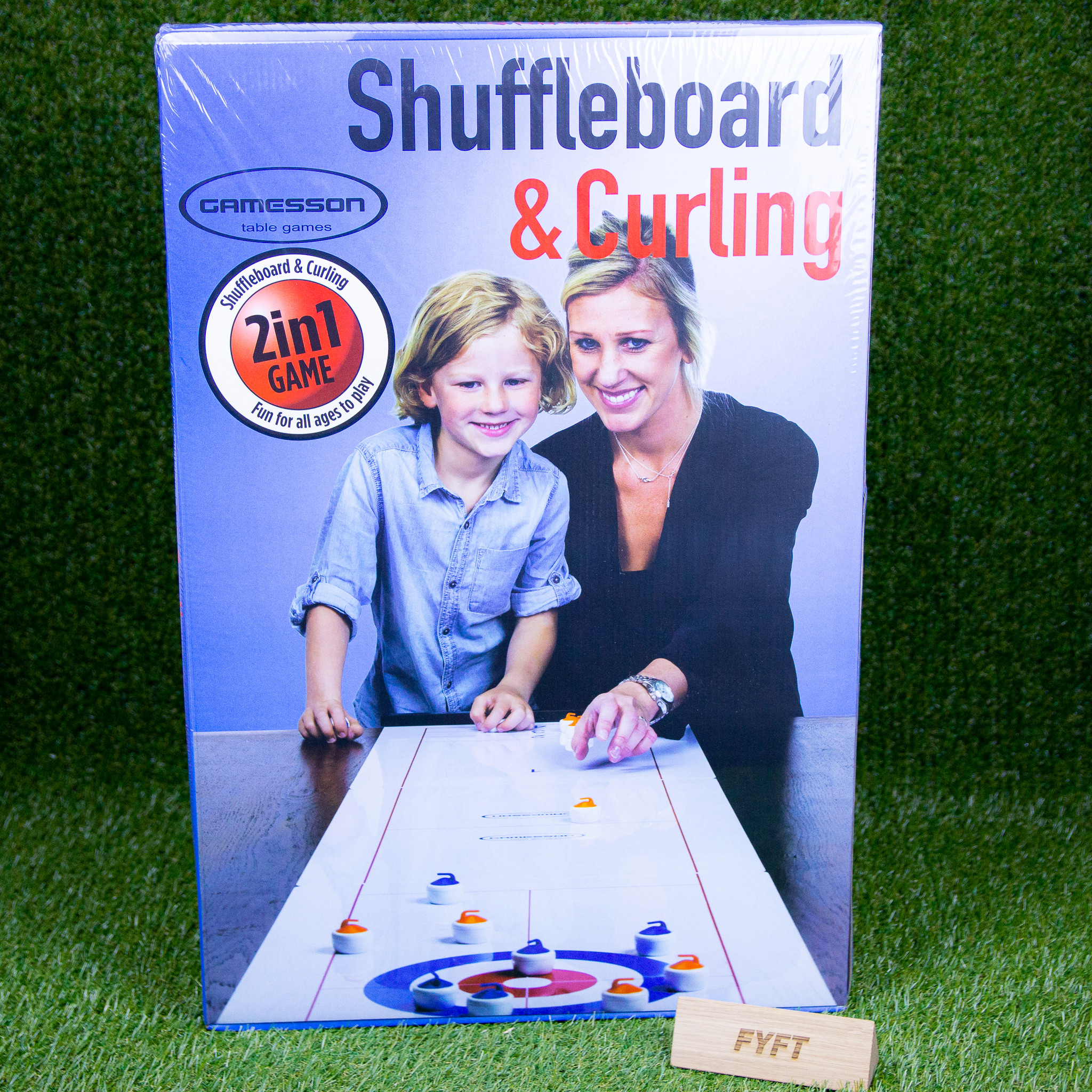 Curling na stůl - 2v1 Shuffleboard & Curling (Bex Sport)