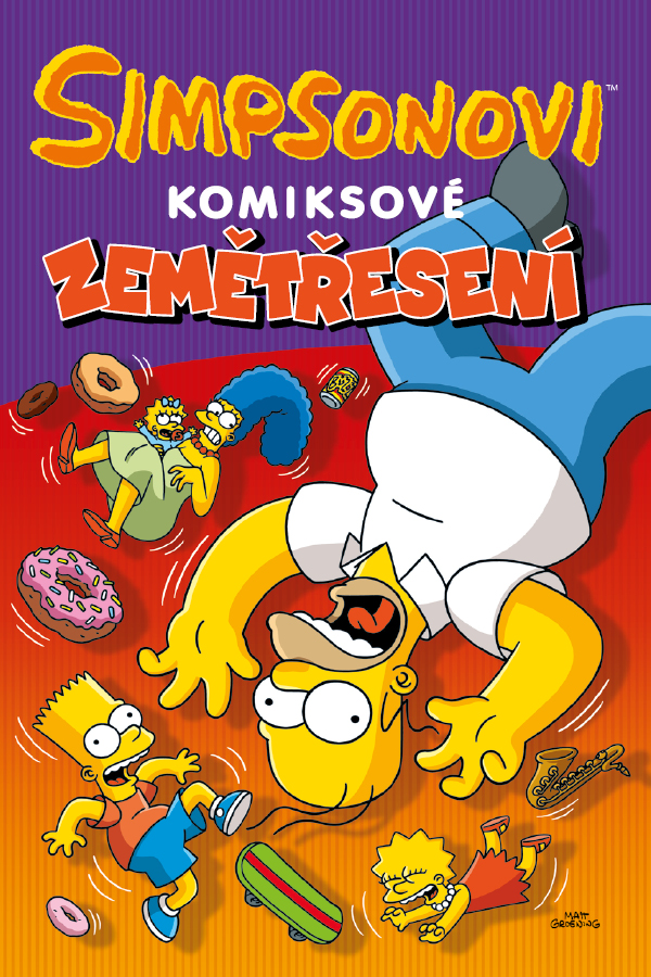 Simpsonovi: Komiksové zemětřesení - Matt Groening