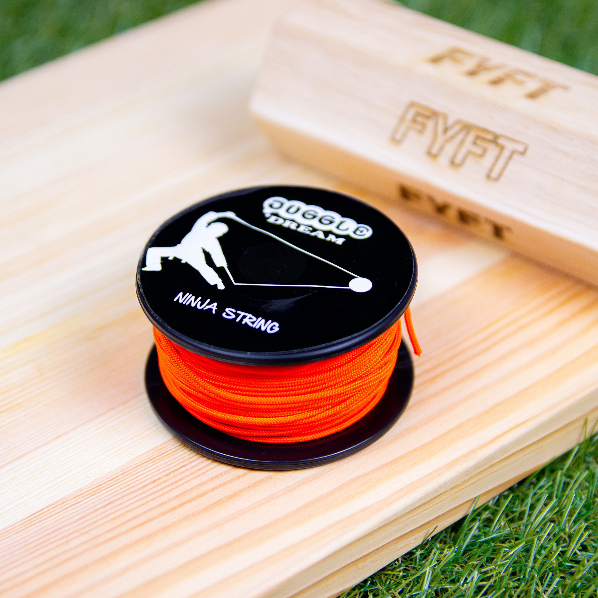 25m diabolo string (NinjaString) - provázek na diabolo Barva: Oranžová