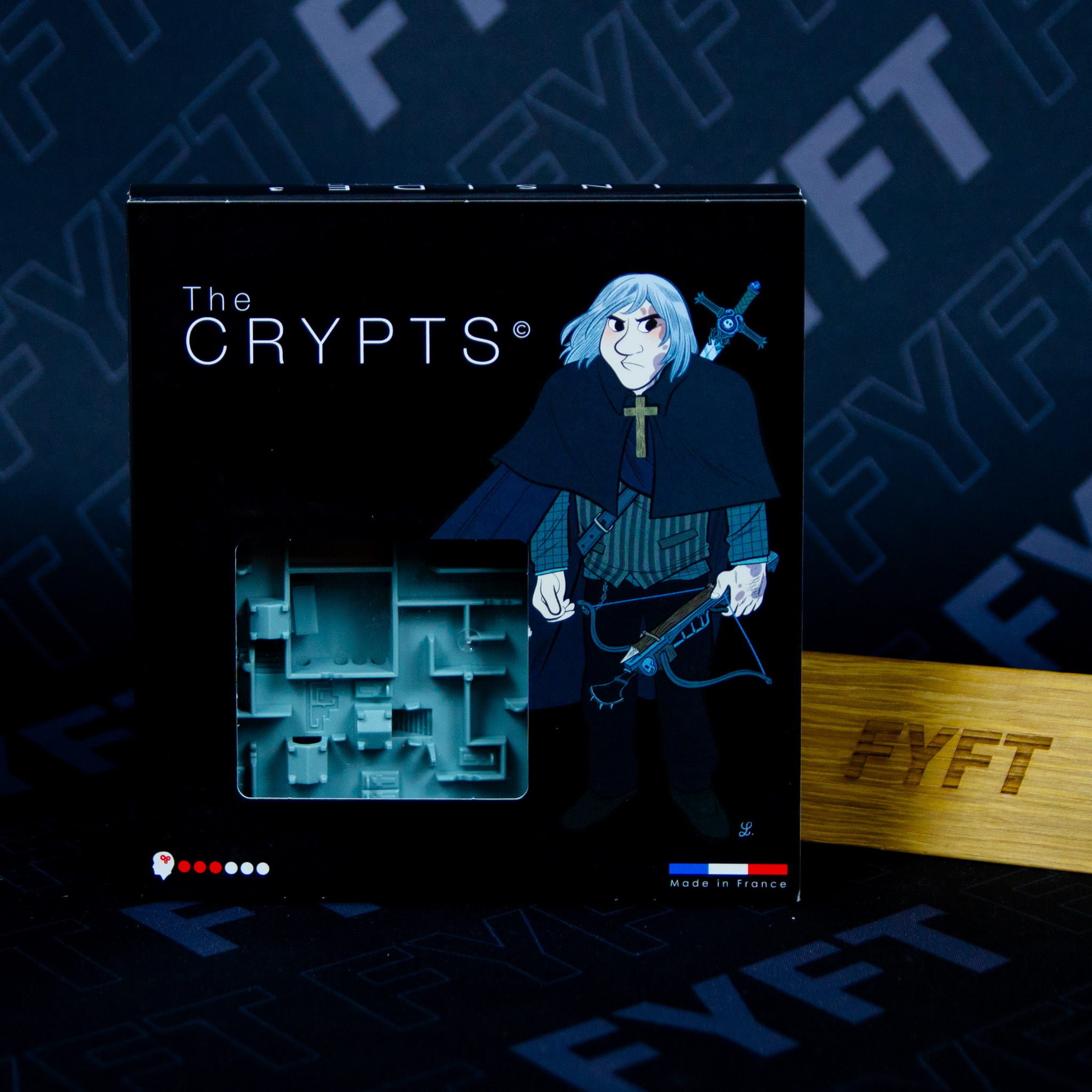 CRYPT Legends Series (Inside3) - 3D bludiště hlavolam