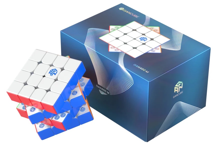 GAN 460 M V2 Frosted speedcube rubikova kostka 4x4x4