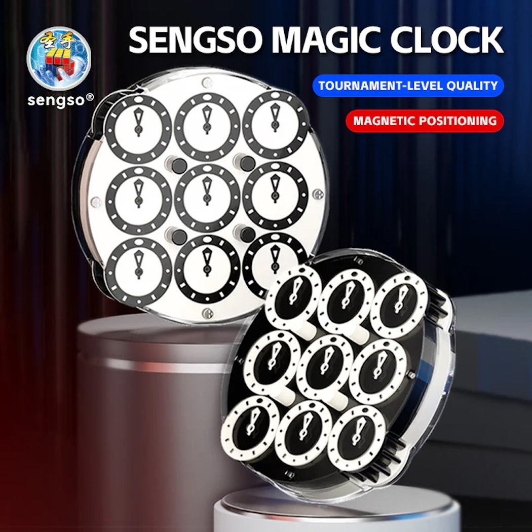 Magic clock - magnetic V2 ShengShou - rubikovy hodiny