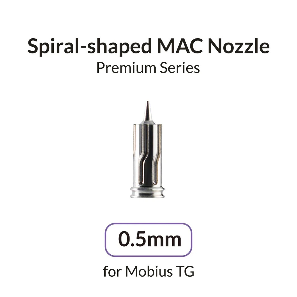 Gaahleri Spiral Shaped - Premium Mobius TG Series 0.5mm Nozzle (Gaahleri)