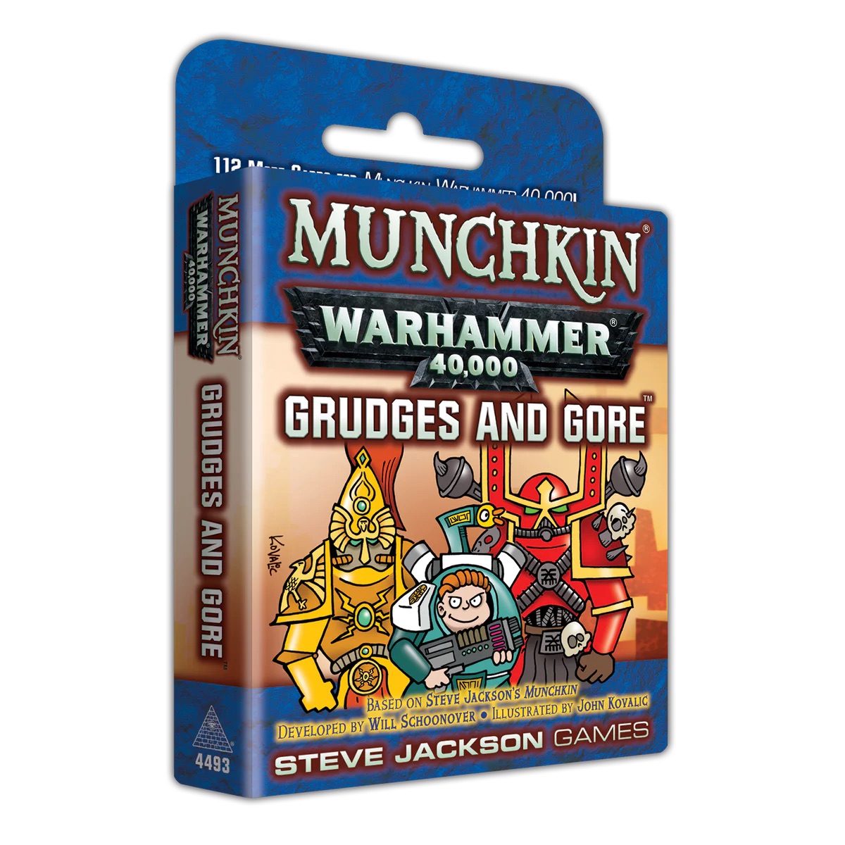 Steve Jackson Games Munchkin Warhammer 40K Grudges and Gore - EN