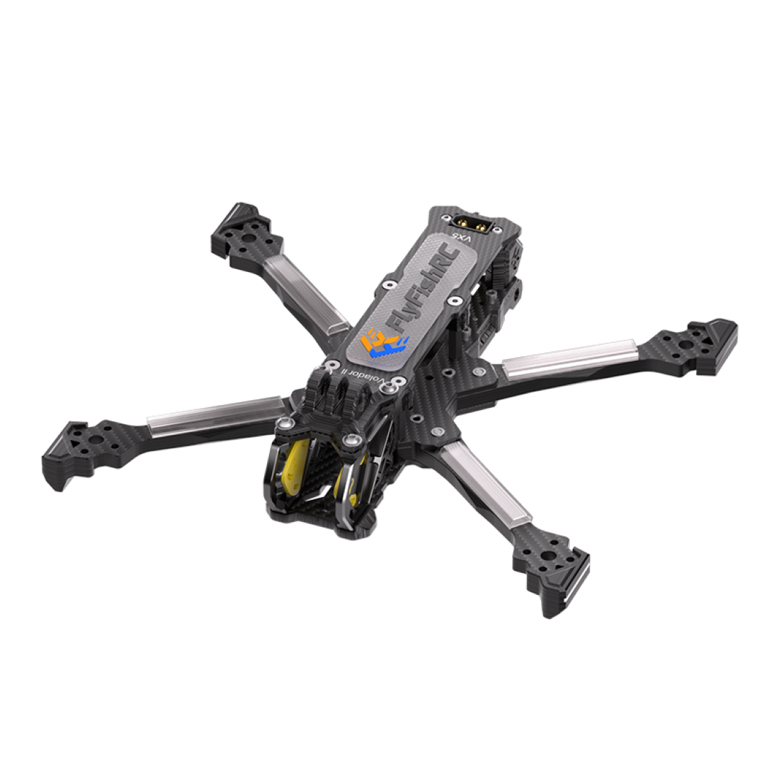 Volador II VX5 O4 (FlyfishRC) – 5” rám DRONU Barva: Černá