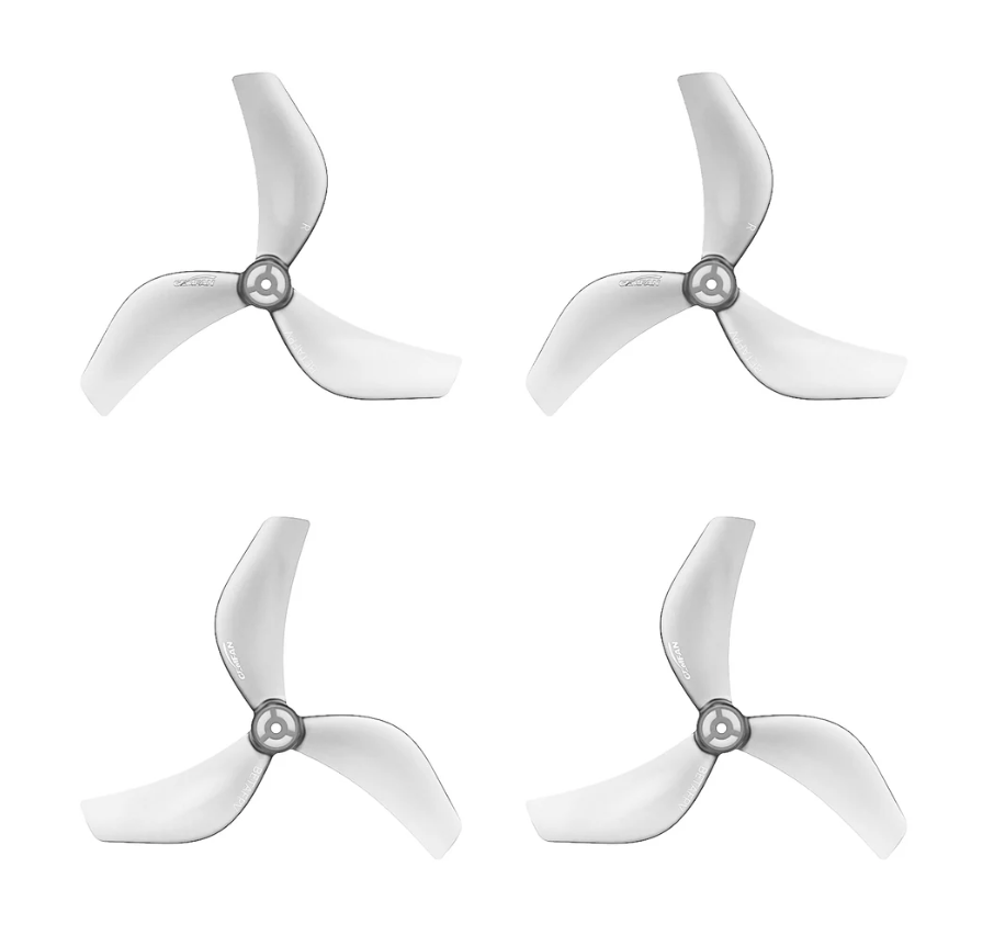 Vrtule 3-Blade Props 2218 (GEMFAN) - Šedé 4ks