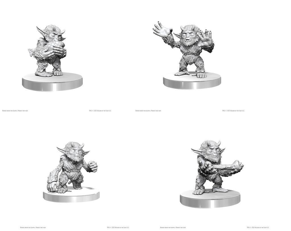 WizKids D&D Nolzur's Marvelous Miniatures: Yeti Tykes