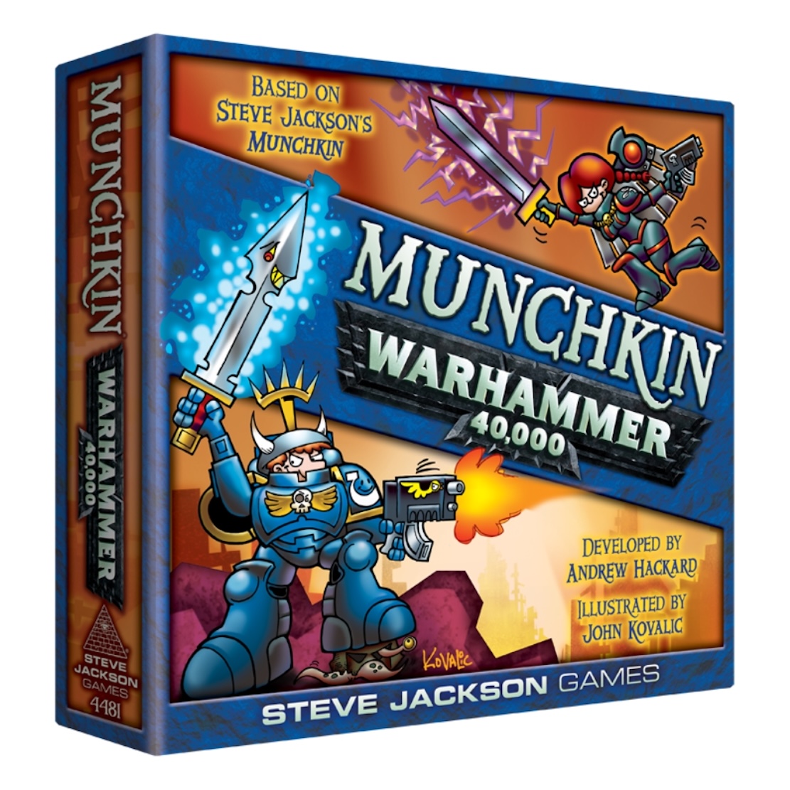 Steve Jackson Games Munchkin Warhammer 40000 - EN (Steve Jackson Games)