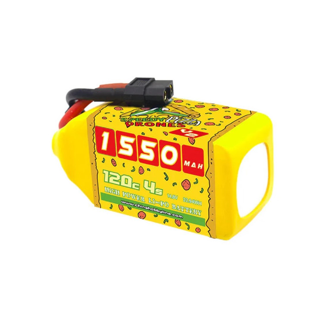 Baterie Speedy Pizza Drones 1550mAh 4S (CNHL) - 120C