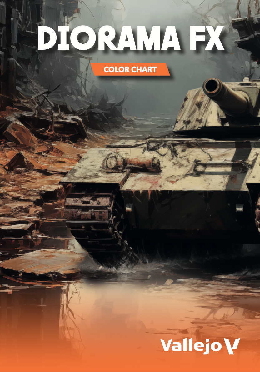 Vzorník barev Vallejo CC331: Diorama Efects