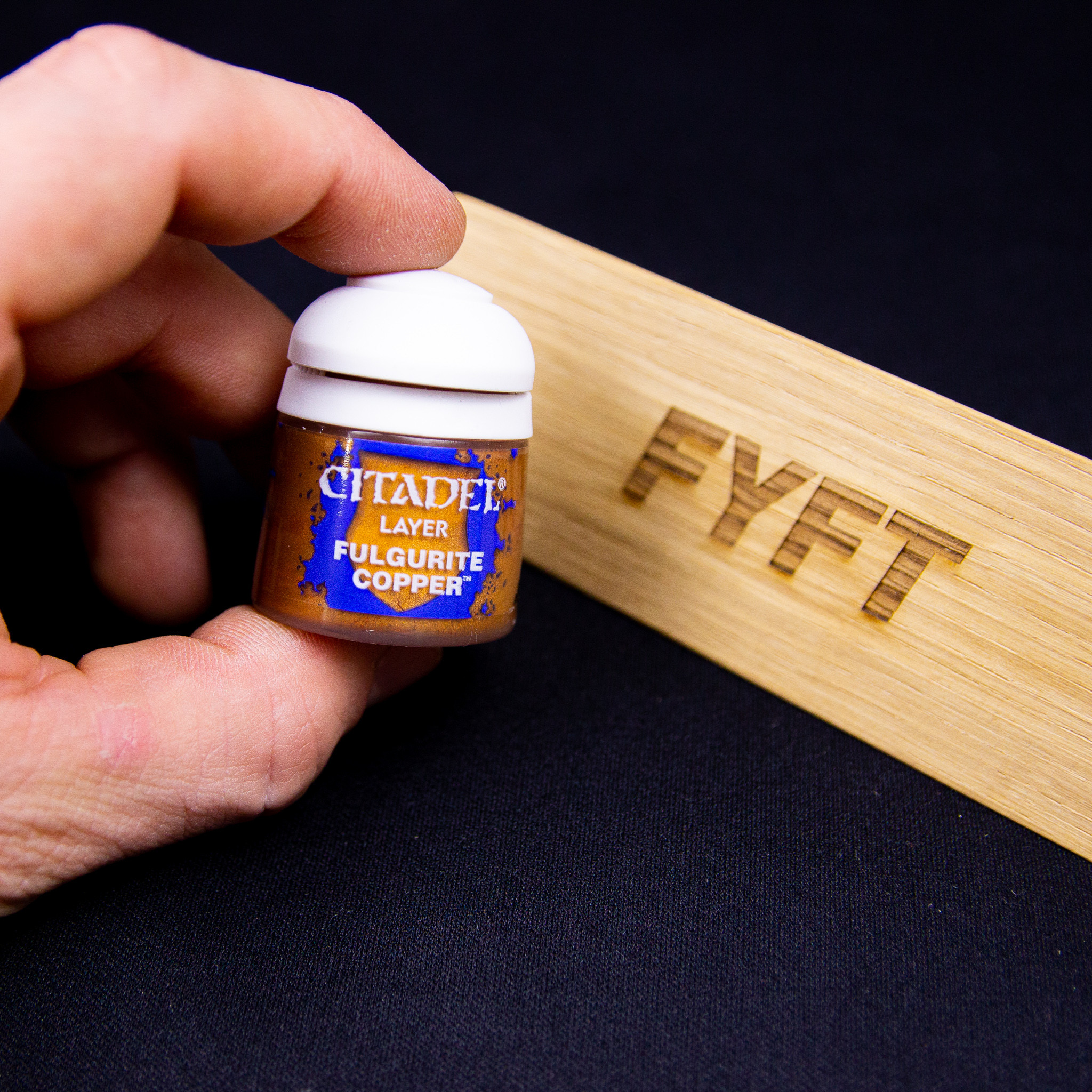 Citadel Layer: Fulgurite Copper 12ml - barva na figurky miniatury