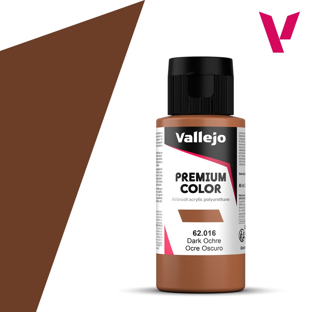 Vallejo PREMIUM Color 62016 Dark Ochre 60ml