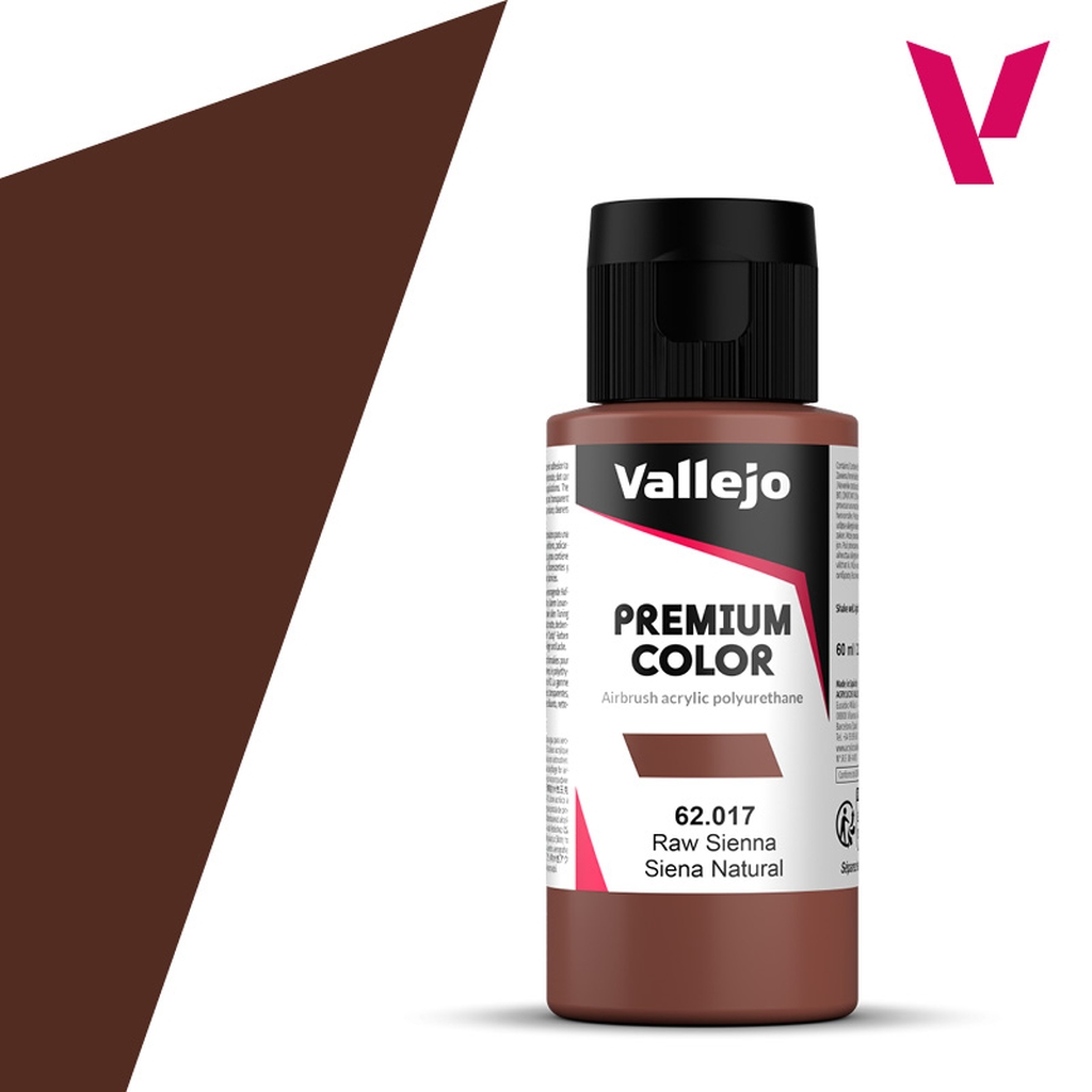 Vallejo PREMIUM Color 62017 Raw Sienna 60ml