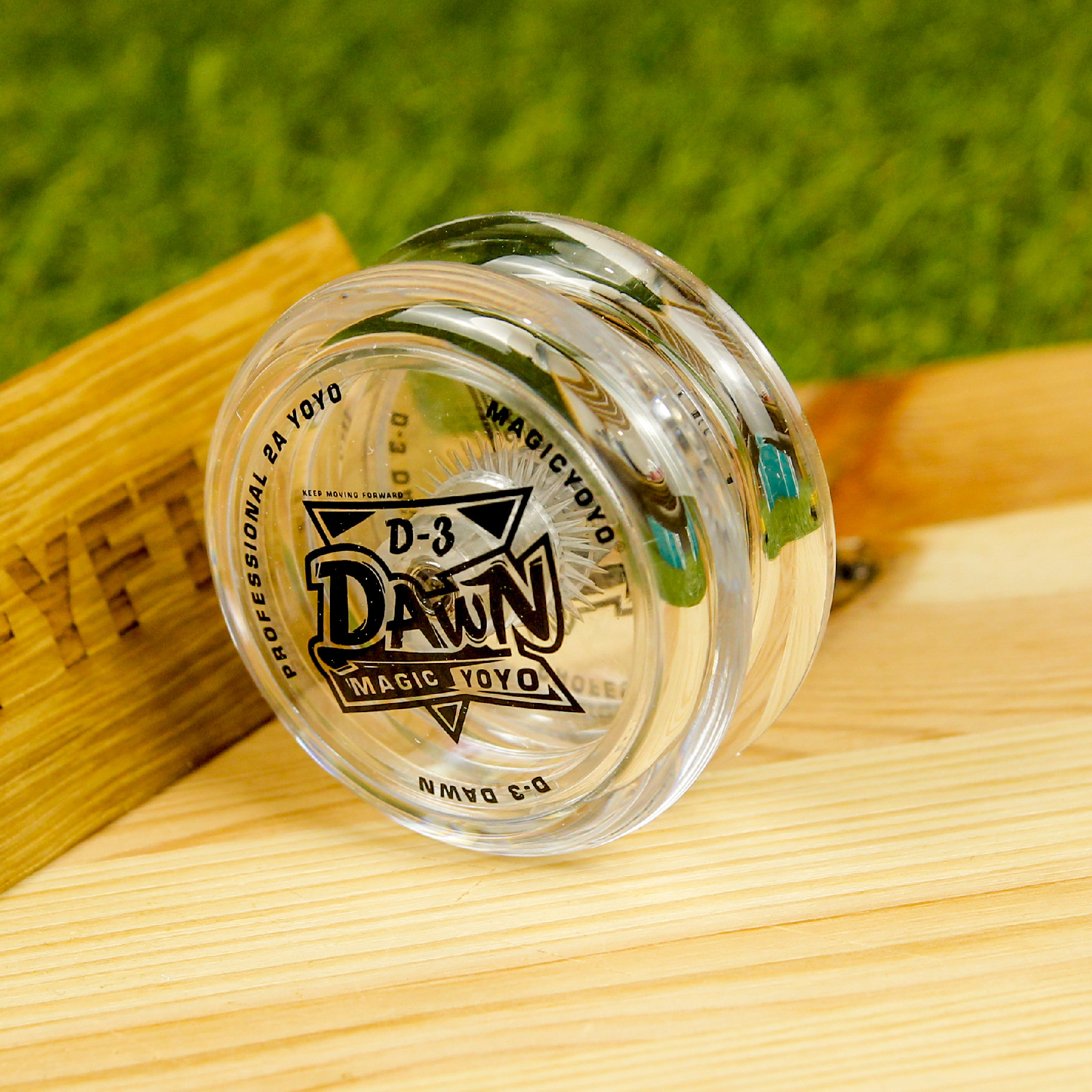 ☄️ Magic D3 - loopovací yoyo na 2A triky (MagicYoyo) Barva: Průhledná (čirá)