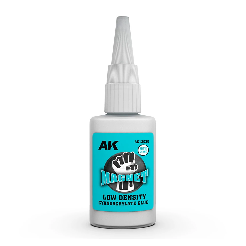 AK Interactive AK12030 Magnet Low Density - kyanoakrylátové lepidlo řídká 20g (AK Interactive)