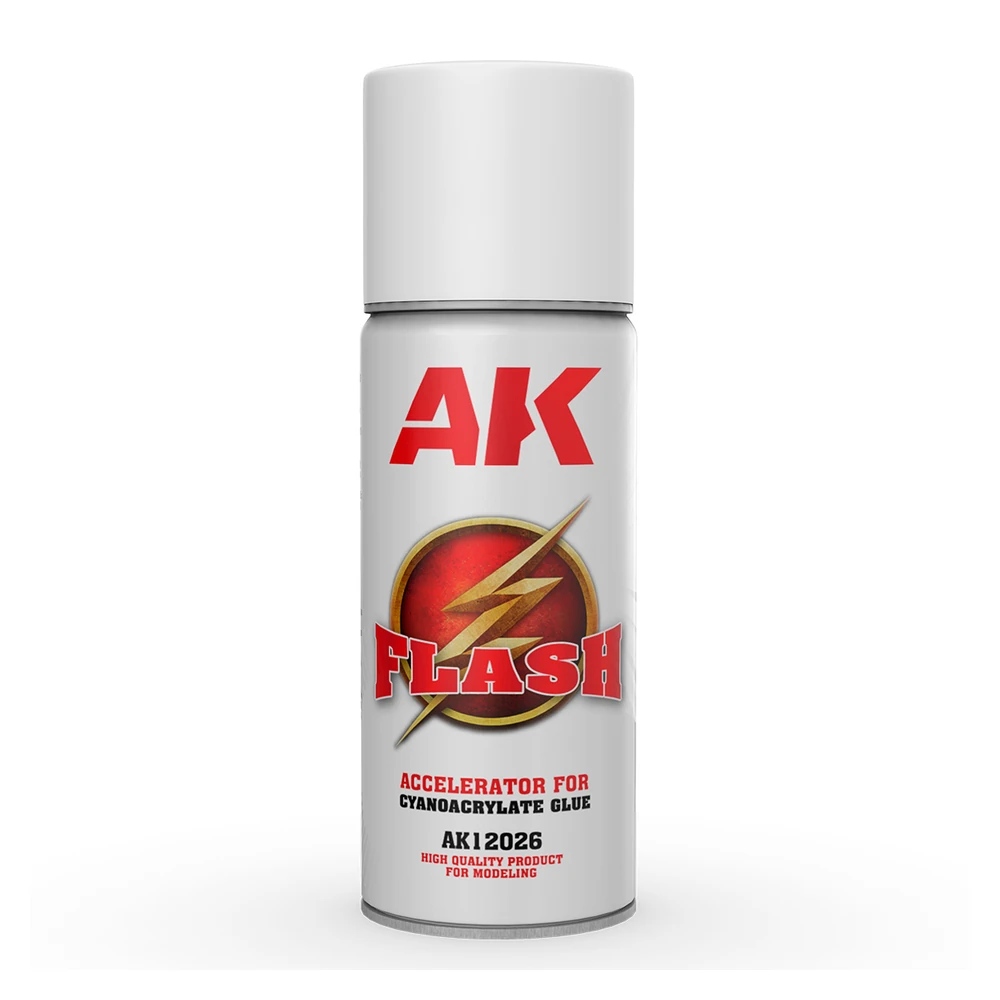 AK Interactive AK12026 Flash Spray - aktivátor kyanoakrylátového lepidla 200ml (AK Interactive)
