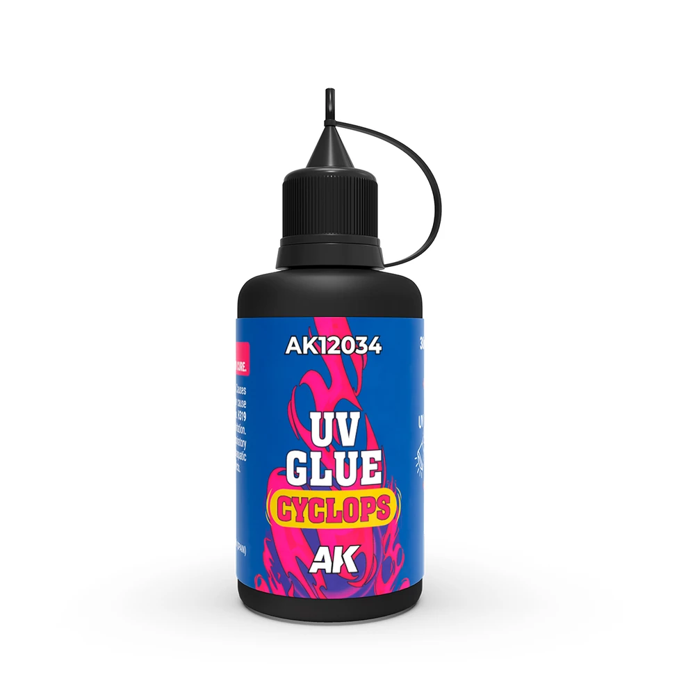 AK Interactive AK12034 Cyclops - UV lepidlo 30ml (AK Interactive)