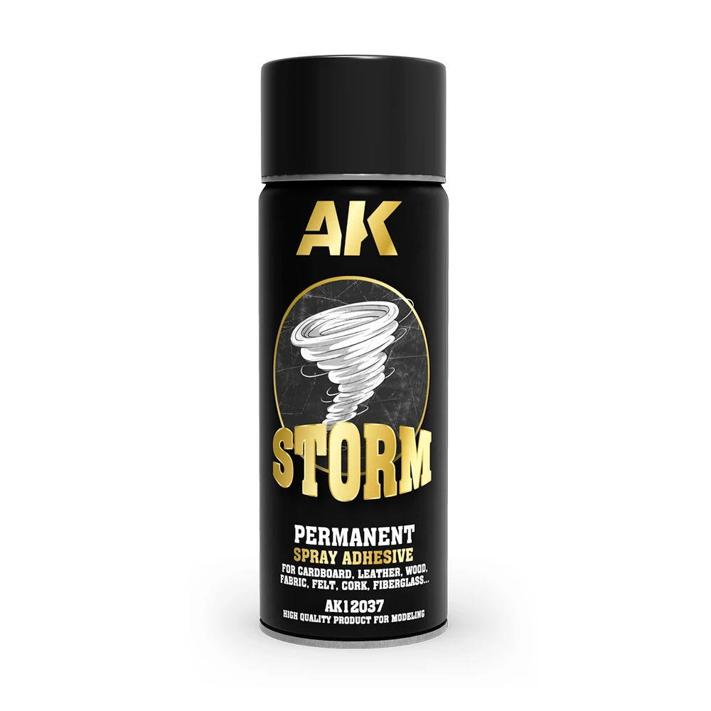 AK Interactive AK12037 Storm - permanentní sprejové lepidlo 400ml (AK Interactive)